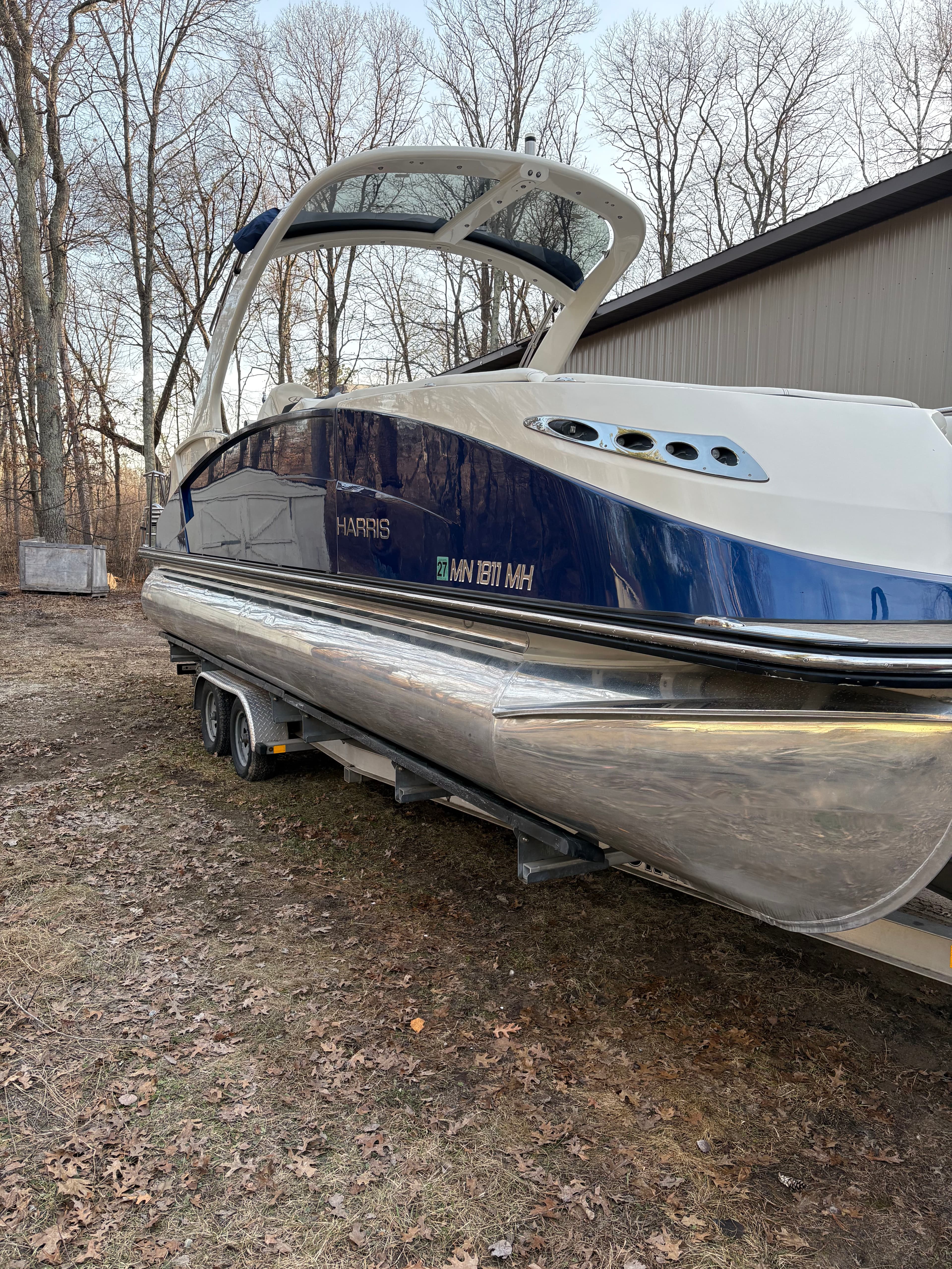 Project Stunning Boat Detailing Transformation for 2016 Harris Crowne image