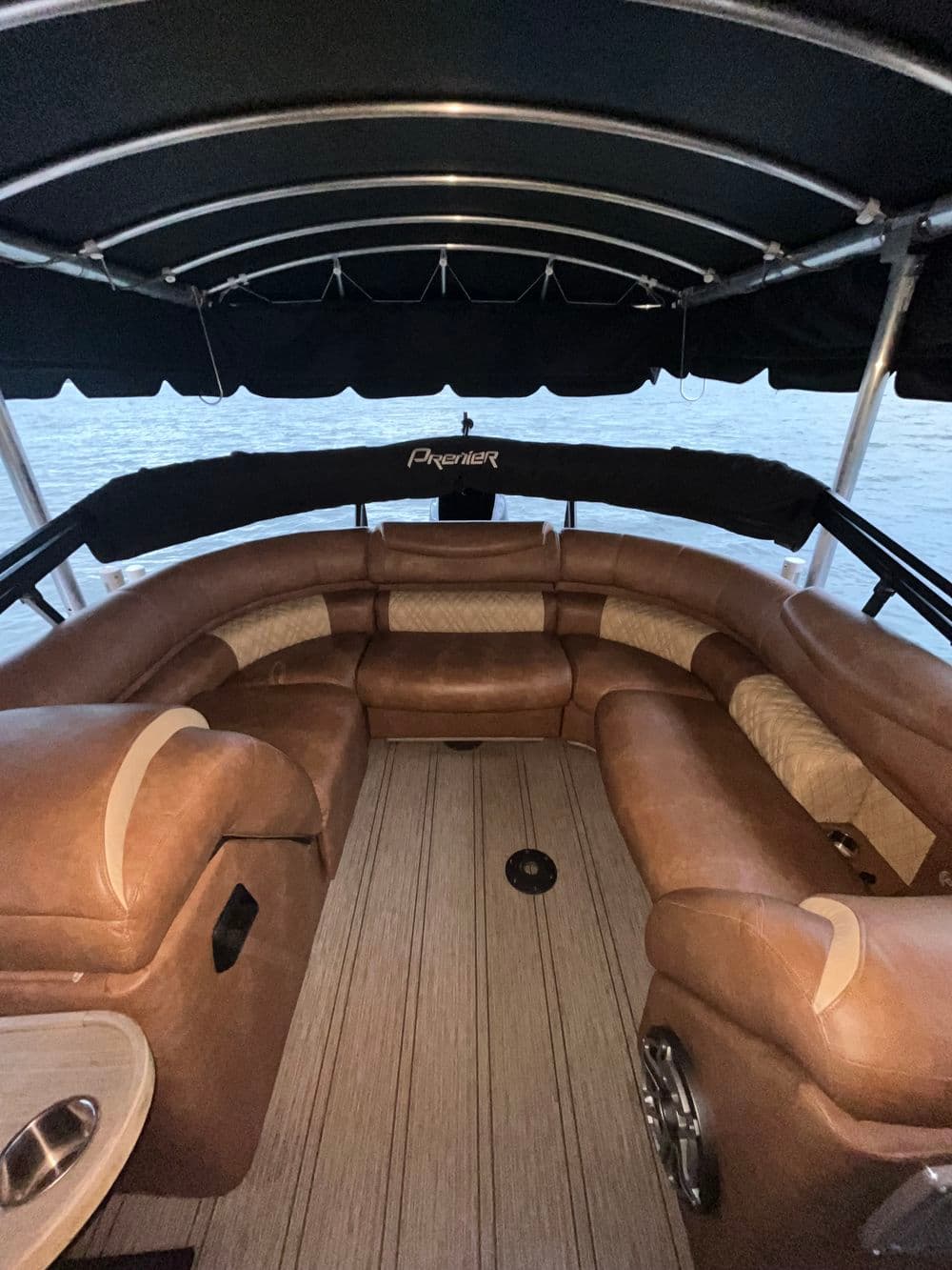 Project Full Interior Pontoon Detailing at East Gull Lake image