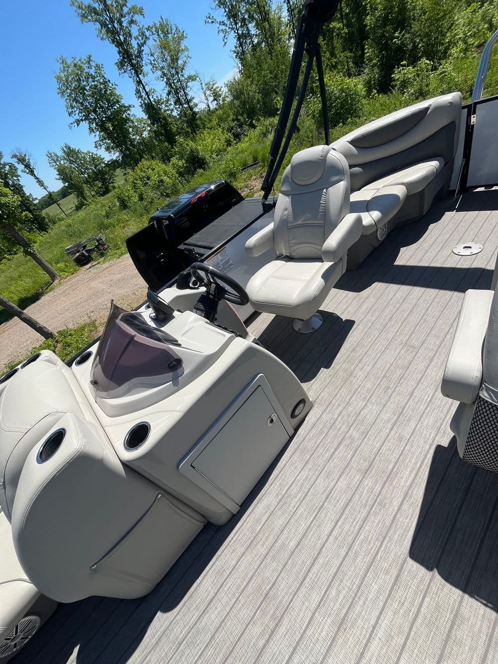 Gallery photos for Sylvan Pontoon Interior Detailing in Pequot Lakes: Image #1