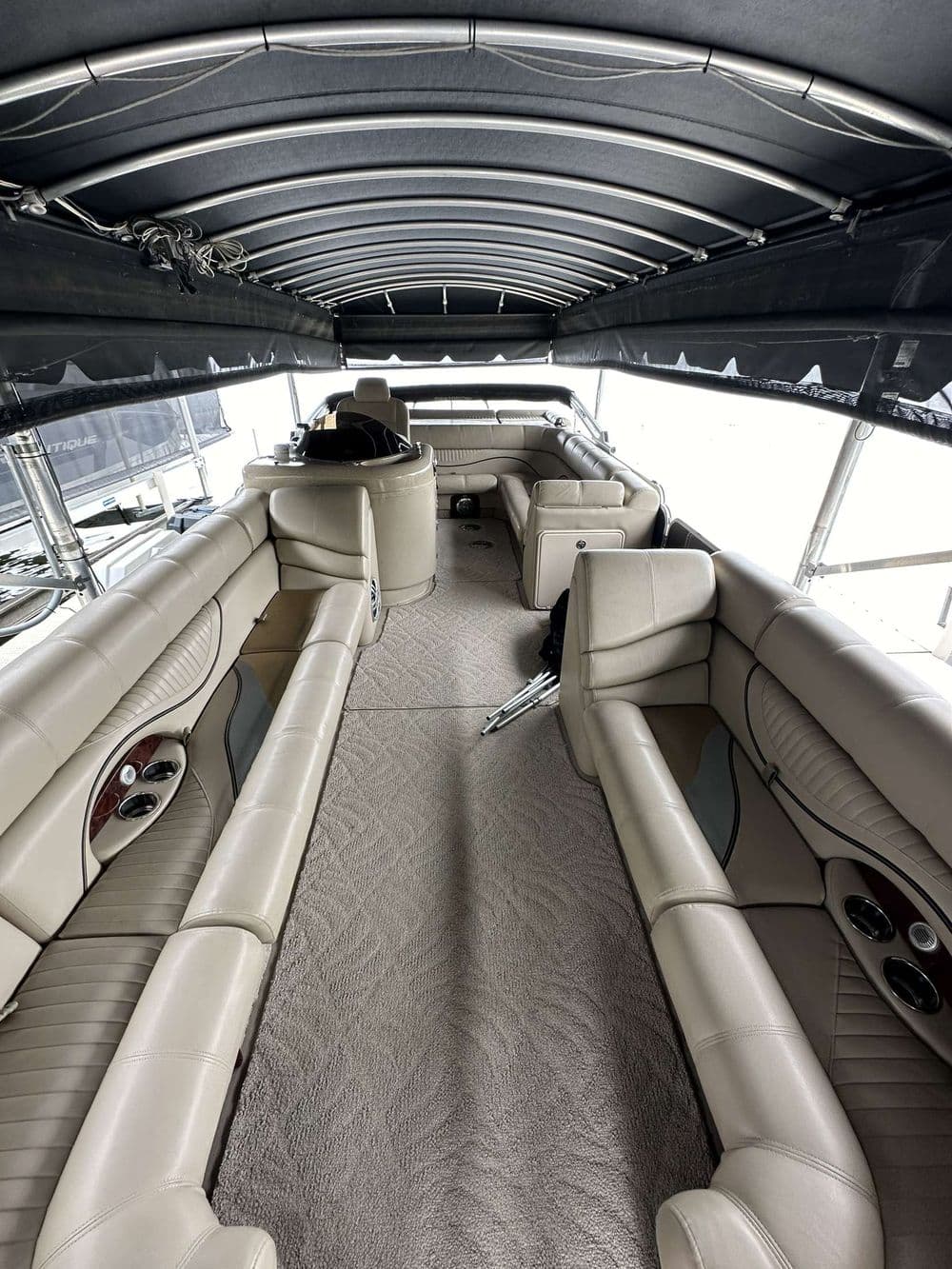 Project South Bay Pontoon Interior Makeover in Brainerd image