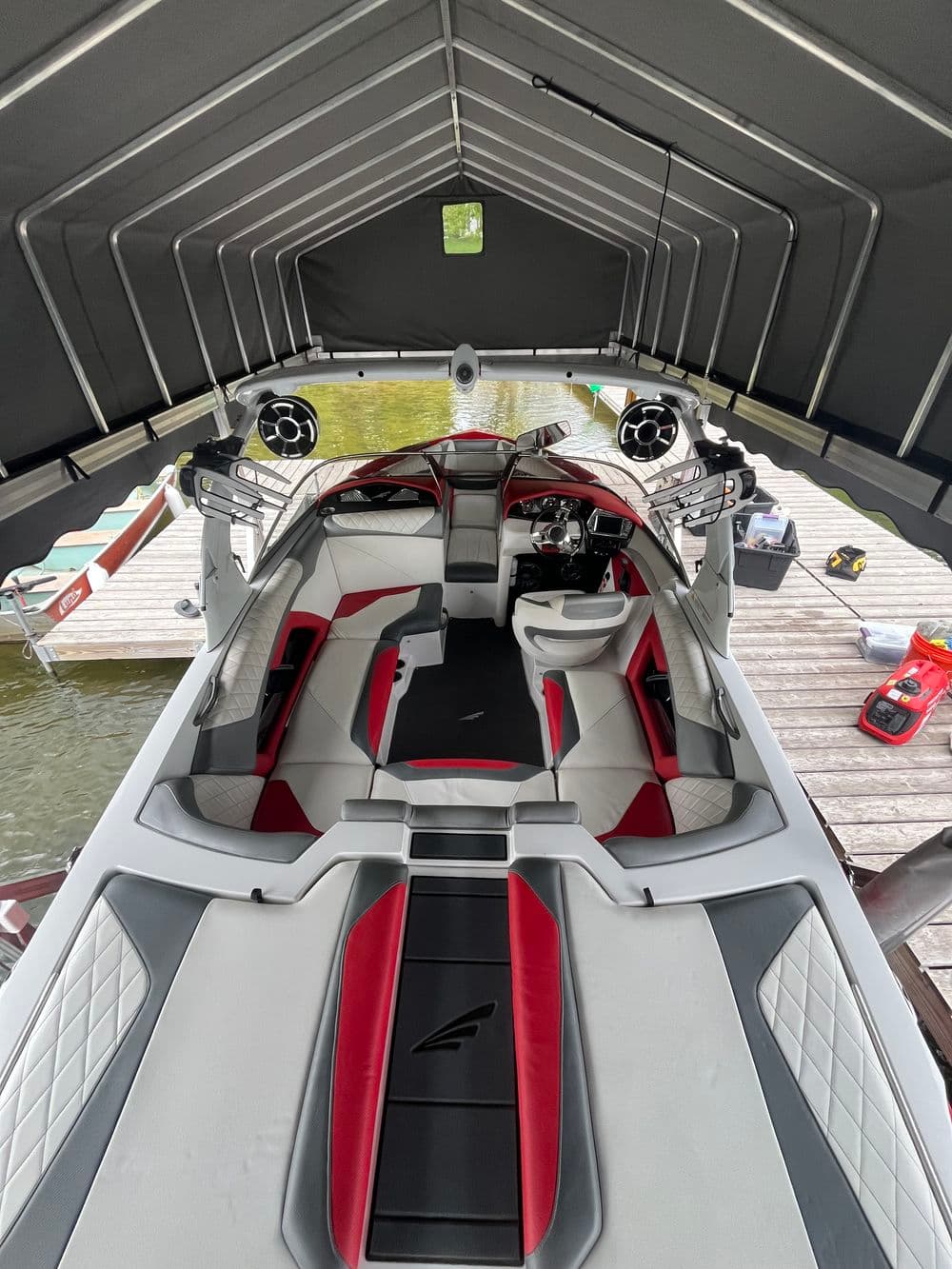 Project Full Package Detailing on Tige Wakeboat in Pillager, MN image