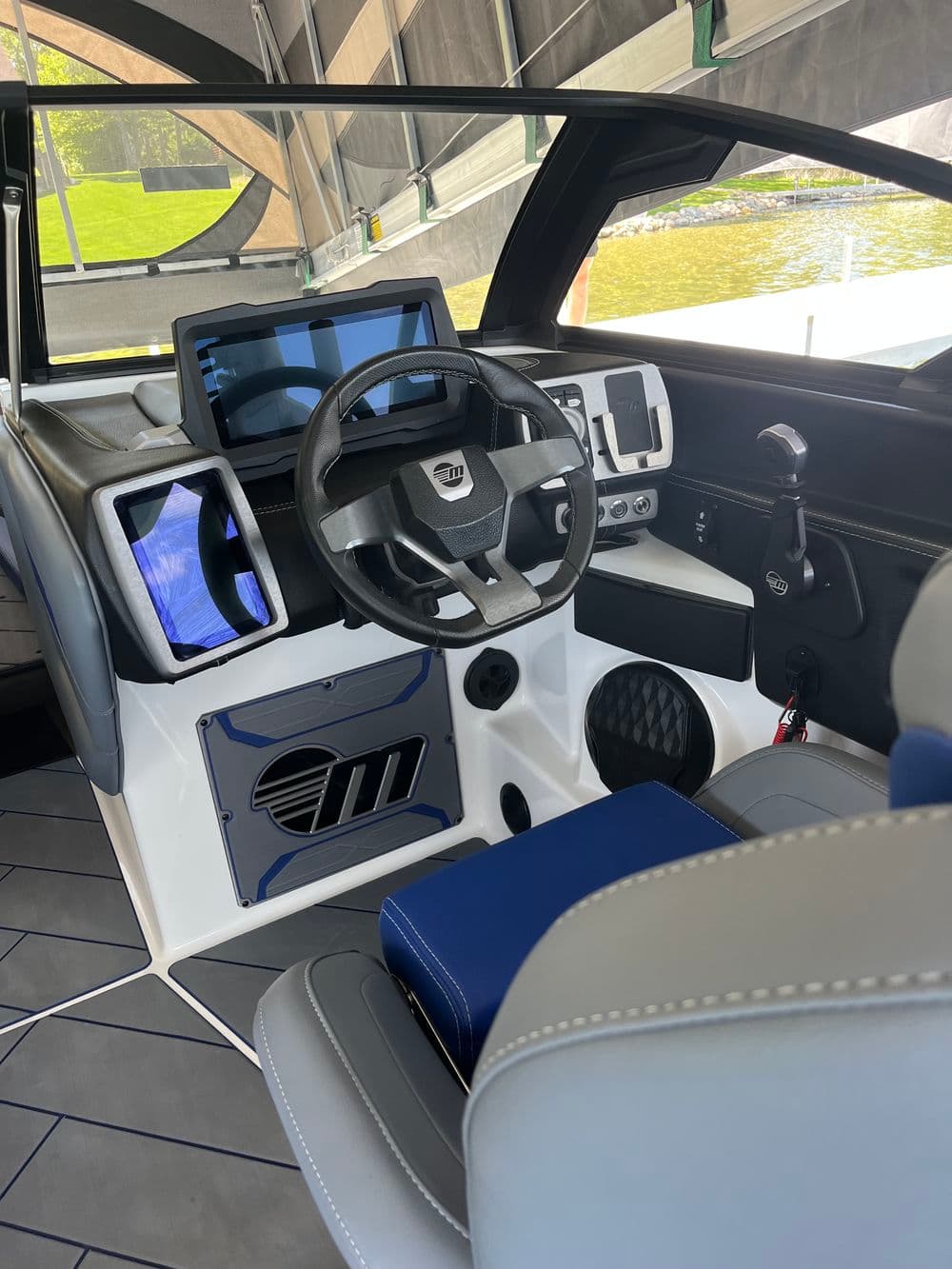 Stunning Interior Detailing on Malibu 26 LSV in Crosslake