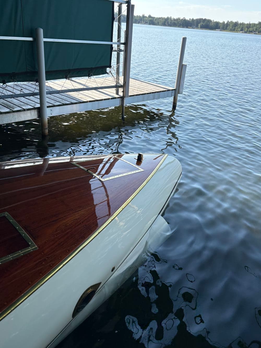 Gallery photos for Stunning Antique Wood Boat Detailing: Image #1