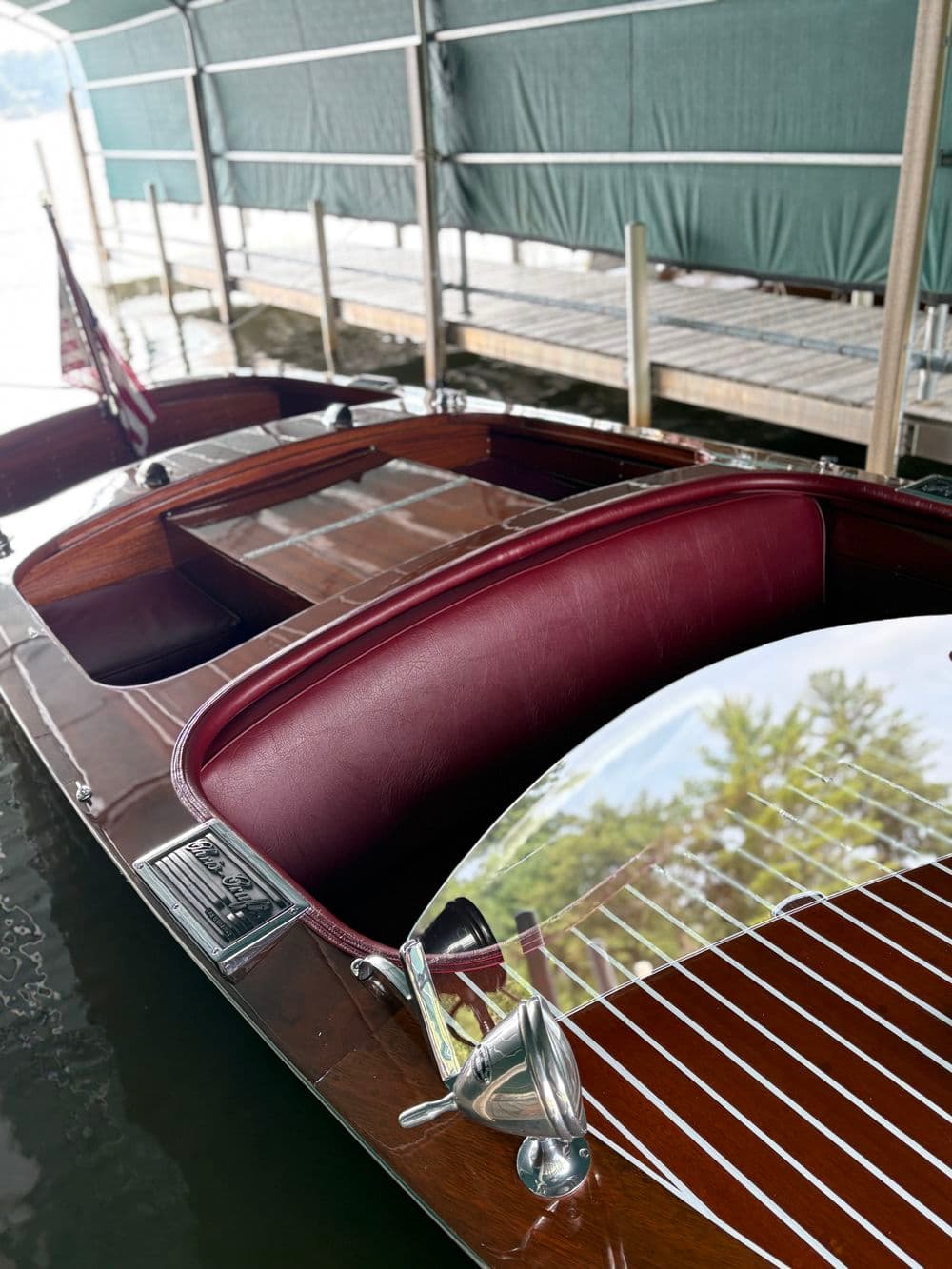 Project Beautiful Classic Boat on Lake Nisswa image
