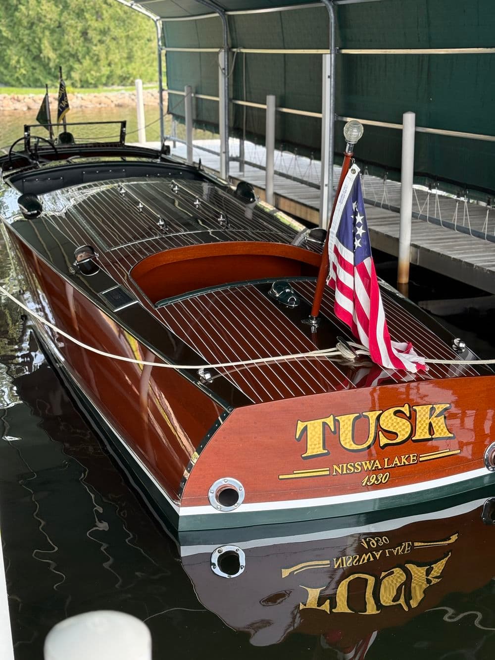 Project Showcasing Tusk - A Classic Beauty Anchored at Nisswa Lake image