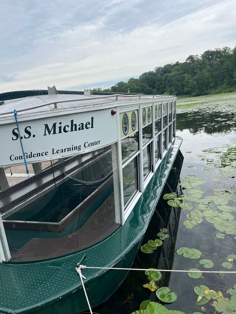 Project Restoration Unveiled for Camp Confidence's Iconic Glass Bottom Boat in Brainerd image